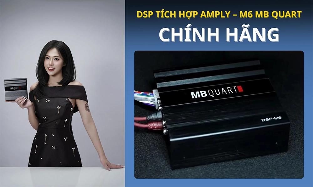 DSP tích hợp AMPLY – M6 MB Quart 11 Nâng cấp DSP tích hợp AMPLY – M6 MB Quart chính hãng cho ô tô