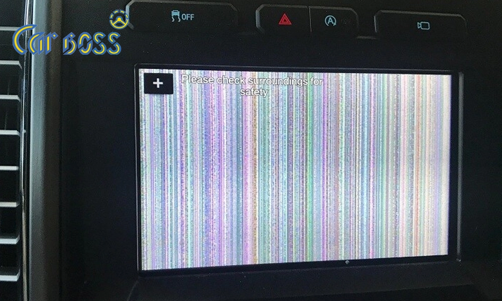 Cách khắc phục lỗi camera 360 ô tô thường gặp 2 Camera 360 ô tô bị lỗi hiển thị màn hình