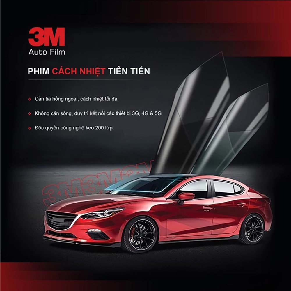 Phim cách nhiệt ô tô 3M