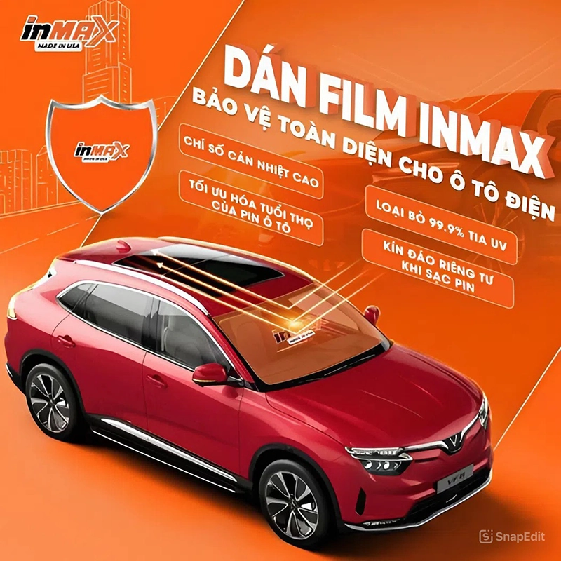 Phim cách nhiệt Inmax 13 Phim cách nhiệt ô tô chính hãng Inmax