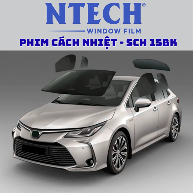 Phim cách nhiệt Ntech 11 Phim cách nhiệt ô tô Ntech