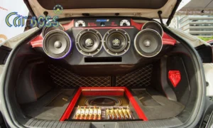 Độ loa ô tô JBL