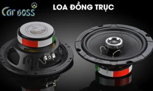 So sánh loa đồng trục và loa toàn dải trên ô tô