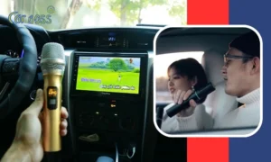 Độ karaoke trên xe hơi