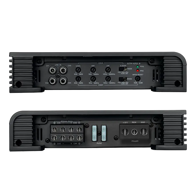 Amply 4 kênh Ground Zero GZTA 4125X-B 5 Amply 4 kênh Ground Zero GZTA 4125X-B giá tốt