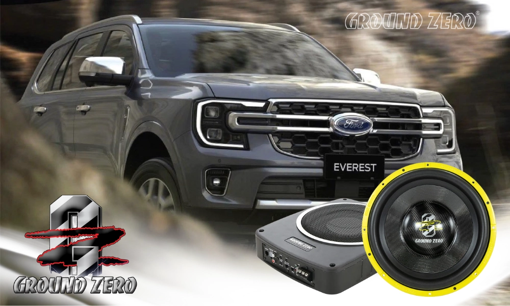 Độ loa Sub ô tô Ground Zero chính hãng