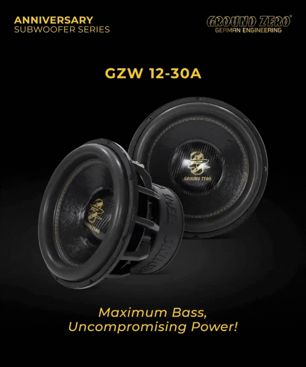 Loa Sub ô tô Ground Zero phù hợp mới mọi dòng xe