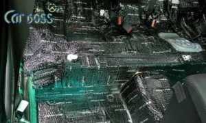 Cách âm chống ồn VinFast Limo Green kết hợp lớp tiêu âm giúp triệt tiêu tiếng vang trong khoang nội thất rộng