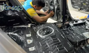 Cách âm chống ồn ô tô Mazda CX8