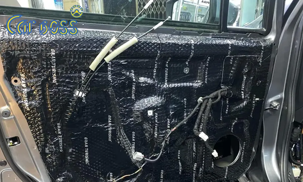 Cách âm chống ồn ô tô Mitsubishi Triton - Vật liệu chính hãng 4 Độ đầm chắc cánh cửa được cải thiện rõ rệt sau khi thực hiện cách âm chống ồn ô tô Mitsubishi Outlander