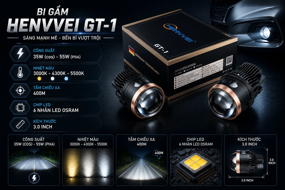 Bi gầm Henvvei GT-1