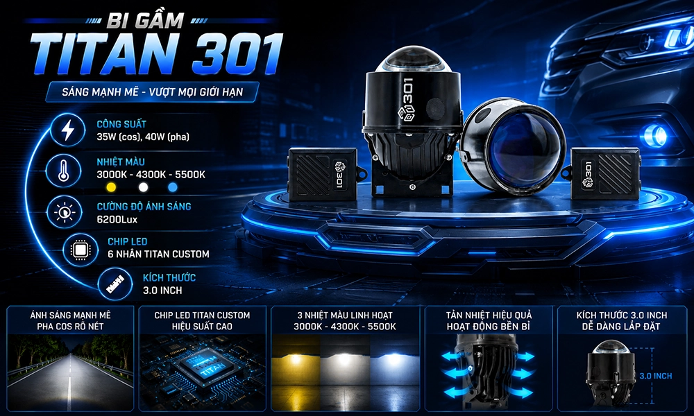 Bi gầm Titan 301