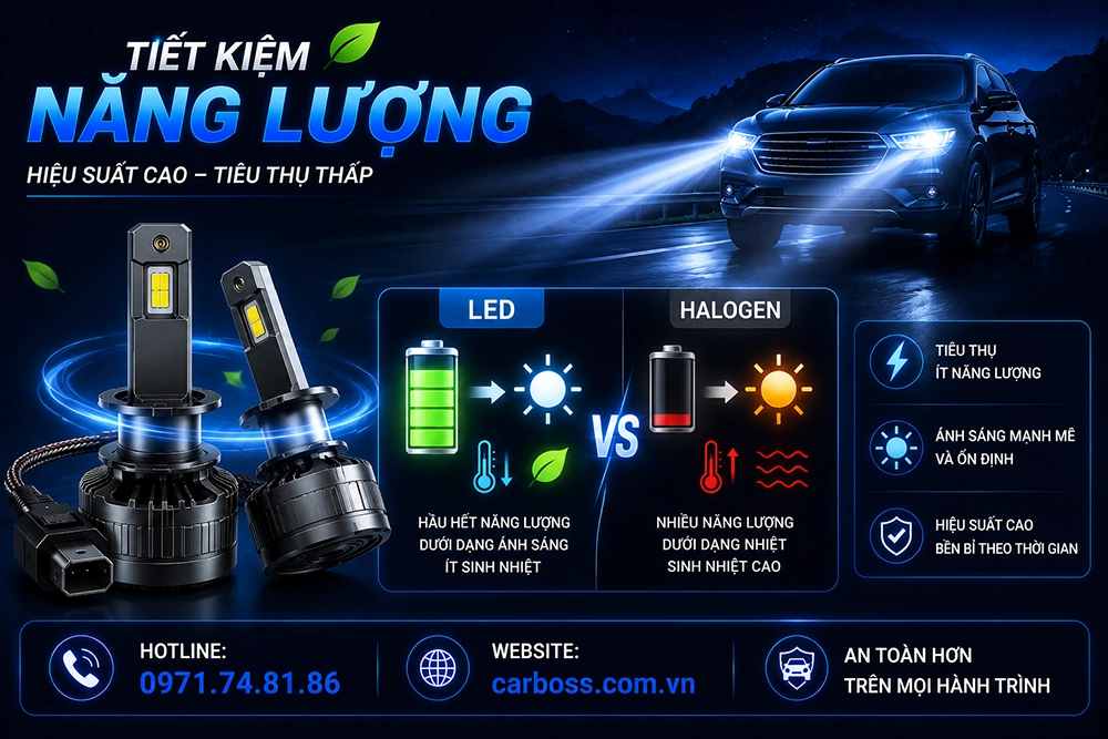Bóng đèn led ô tô 