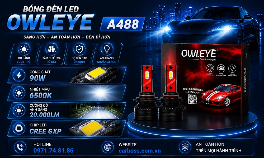 Bóng đèn LED Owleye A488