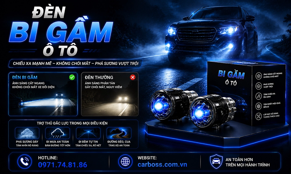 Đèn bi gầm ô tô