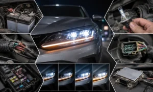 Đèn LED ô tô bị nhấp nháy
