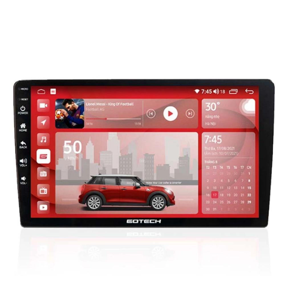 Màn hình Gotech GT9 4 Màn hình ô tô Gotech GT9