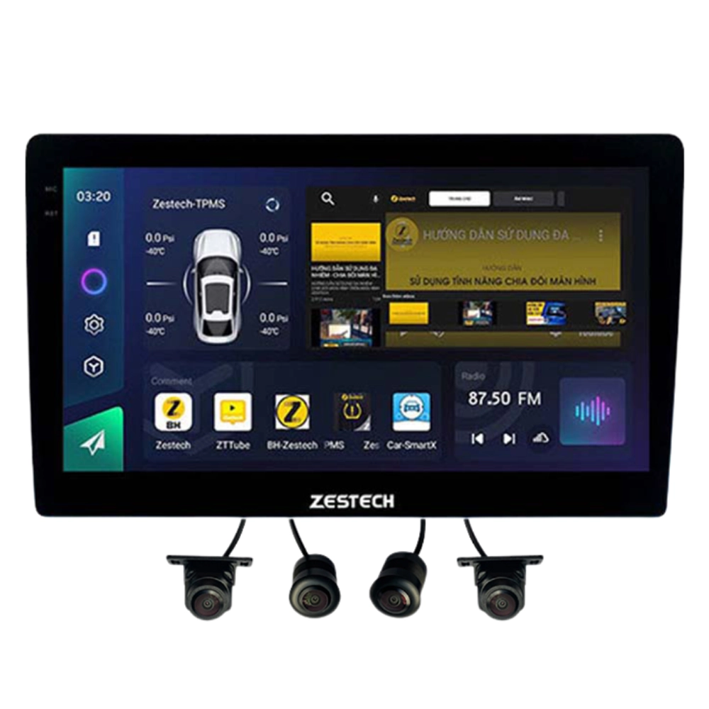 Màn hình Zestech ZX10+ 3 Màn hình Android ô tô Zestech ZX10+
