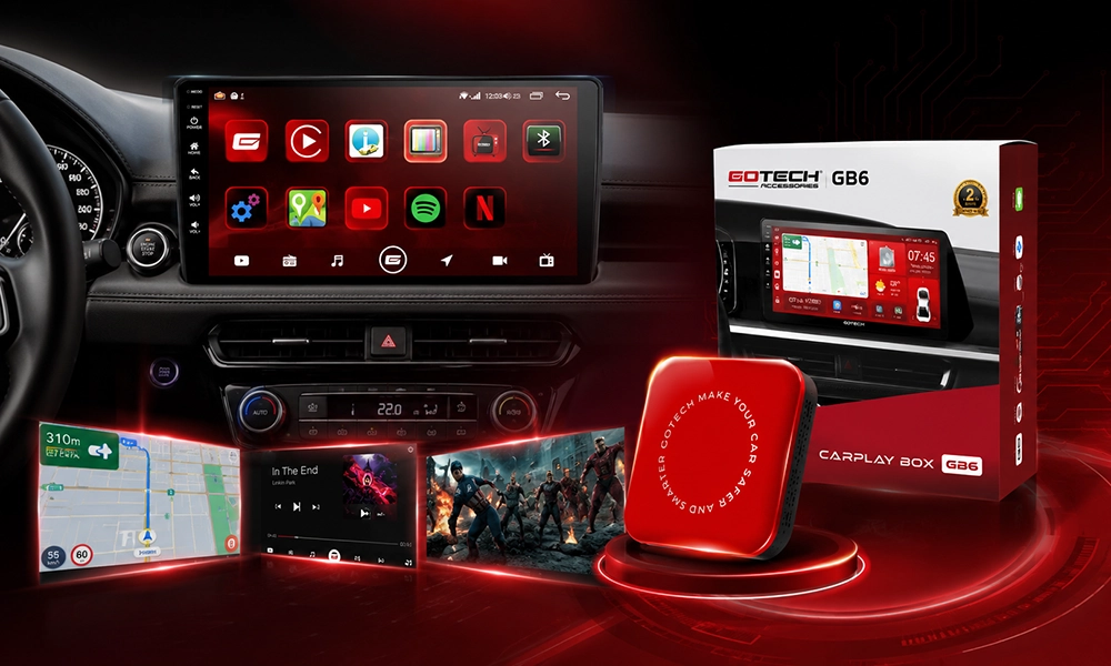 Android Box Gotech GB6 giá tốt cho nhu cầu cơ bản
