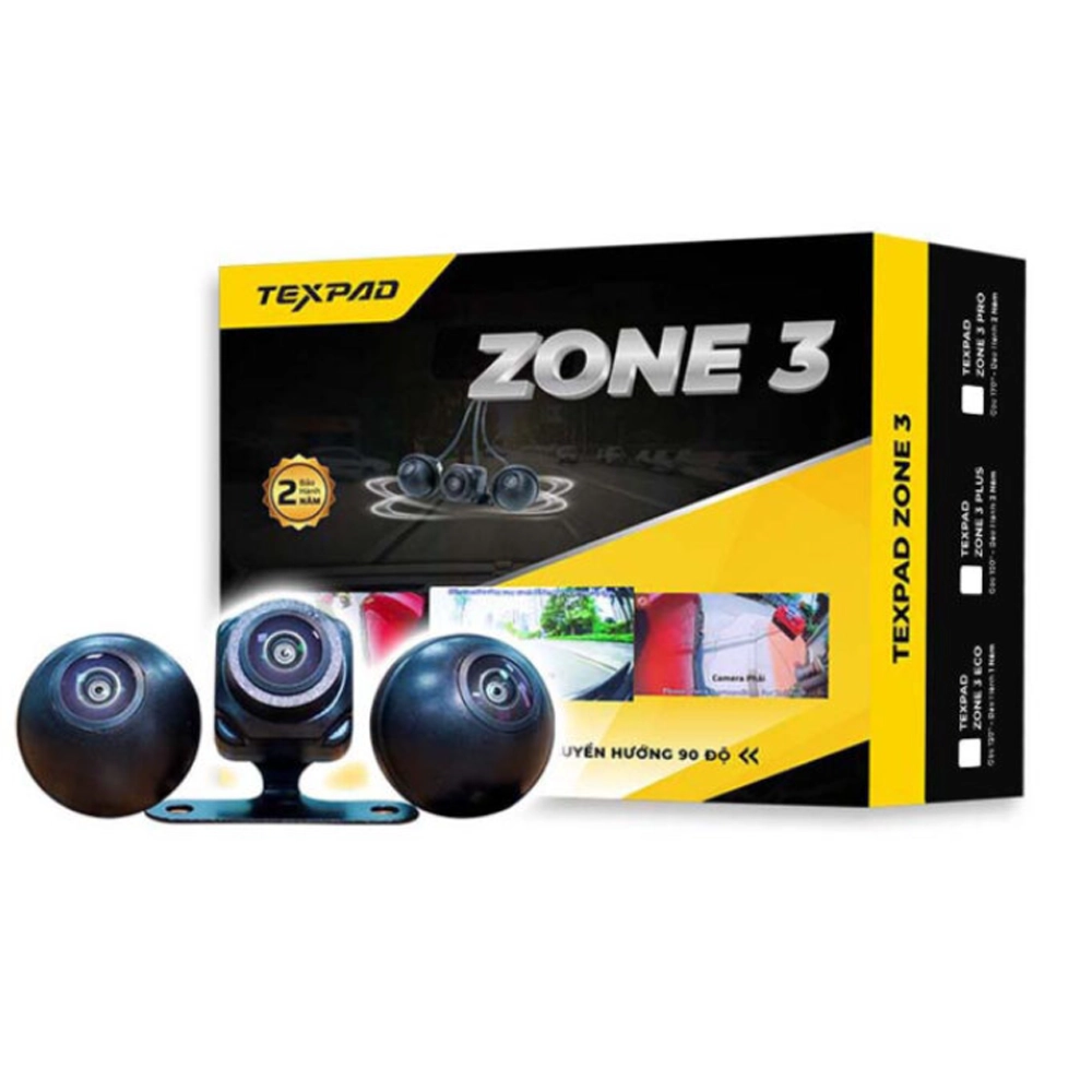 Camera 3 mắt Texpad Zone 3 Pro 3 Camera 3 mắt Texpad Zone 3 Pro