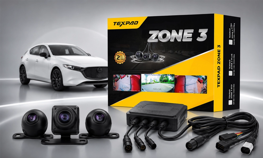 Camera 3 mắt Texpad Zone 3 Pro