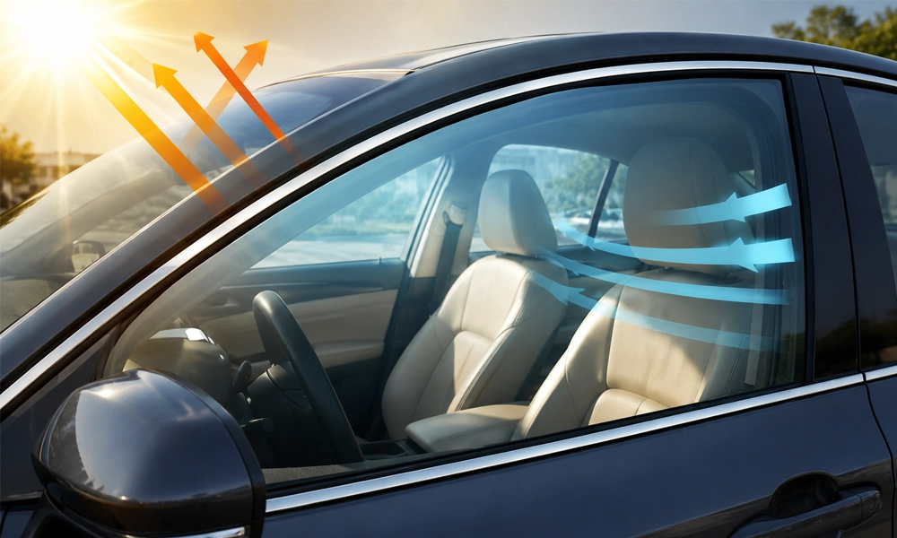 Dán phim cách nhiệt X-Care cho Toyota Camry uy tín - Chính hãng 2 Dán phim cách nhiệt X-Care cho Camry chính hãng