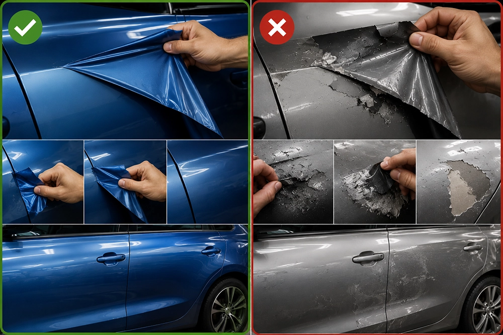 Dán decal ô tô: Bảng giá và xu hướng đổi màu xe mới nhất 24 Độ bền thực tế của decal ô tô chính hãng