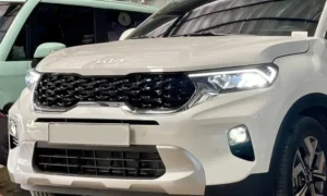 Độ bi gầm Kia Sonet