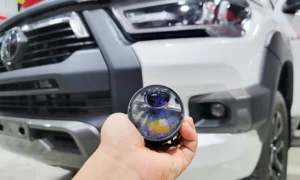 Độ đèn bi gầm Toyota Hilux
