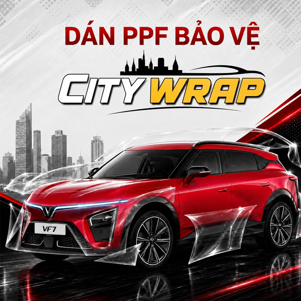 PPF City Wrap ô tô 9 PPF City Wrap ô tô