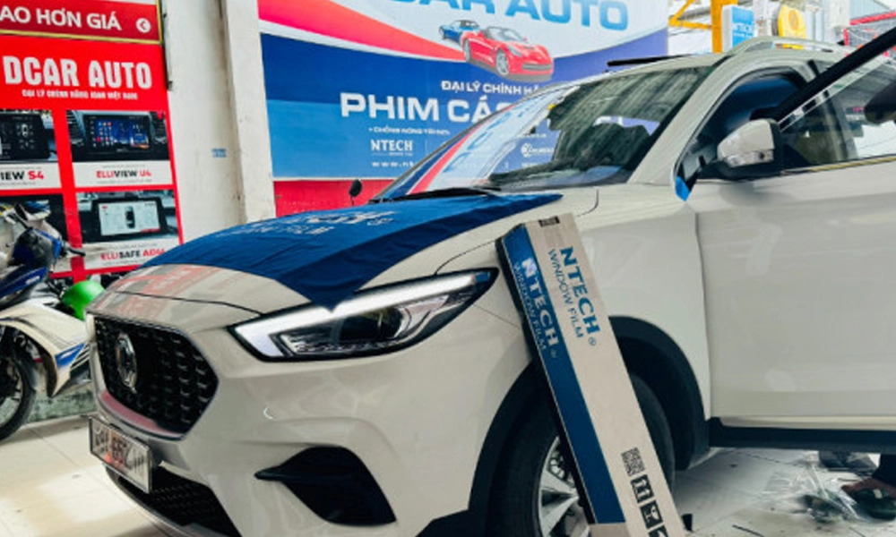 Dán phim cách nhiệt Ntech cho MG ZS
